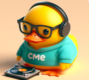 CME Duck enjoying music